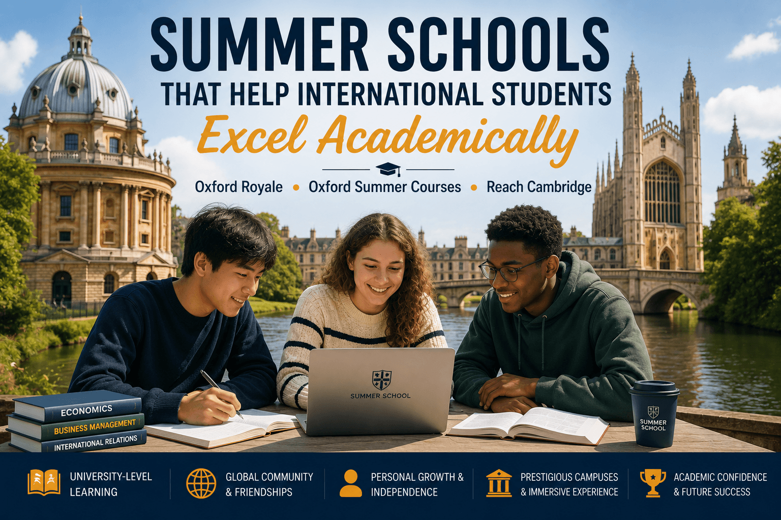 Why International Students Excel Academically At Oxbridge Summer Schools