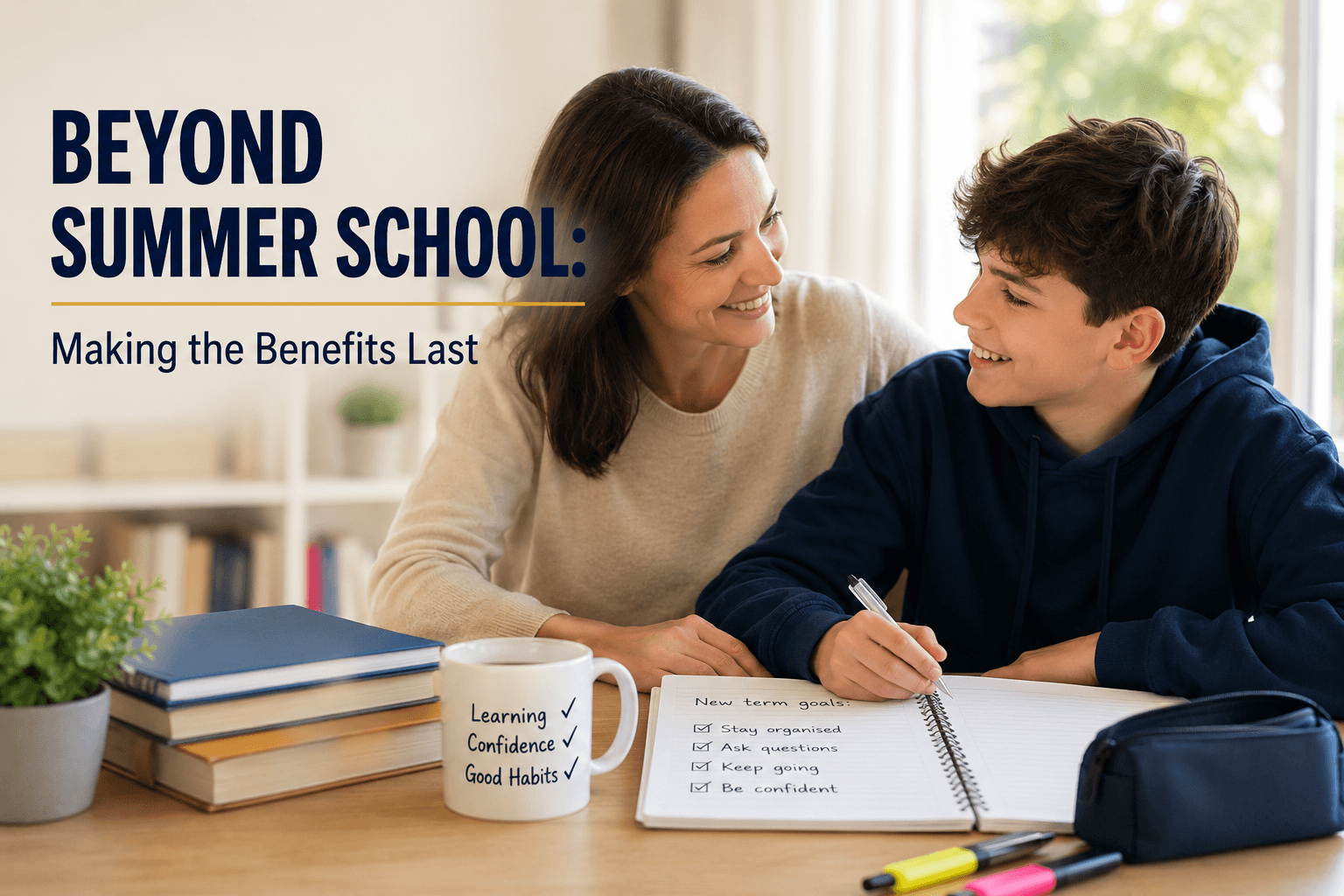 Beyond Summer School How Parents Can Carry Learning Confidence And Good Habits Into The New Term