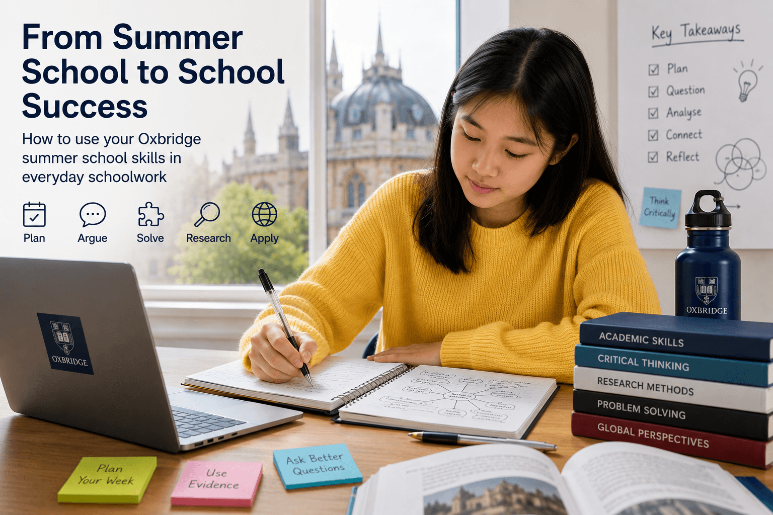 How To Turn Oxbridge Summer School Skills Into Better Schoolwork