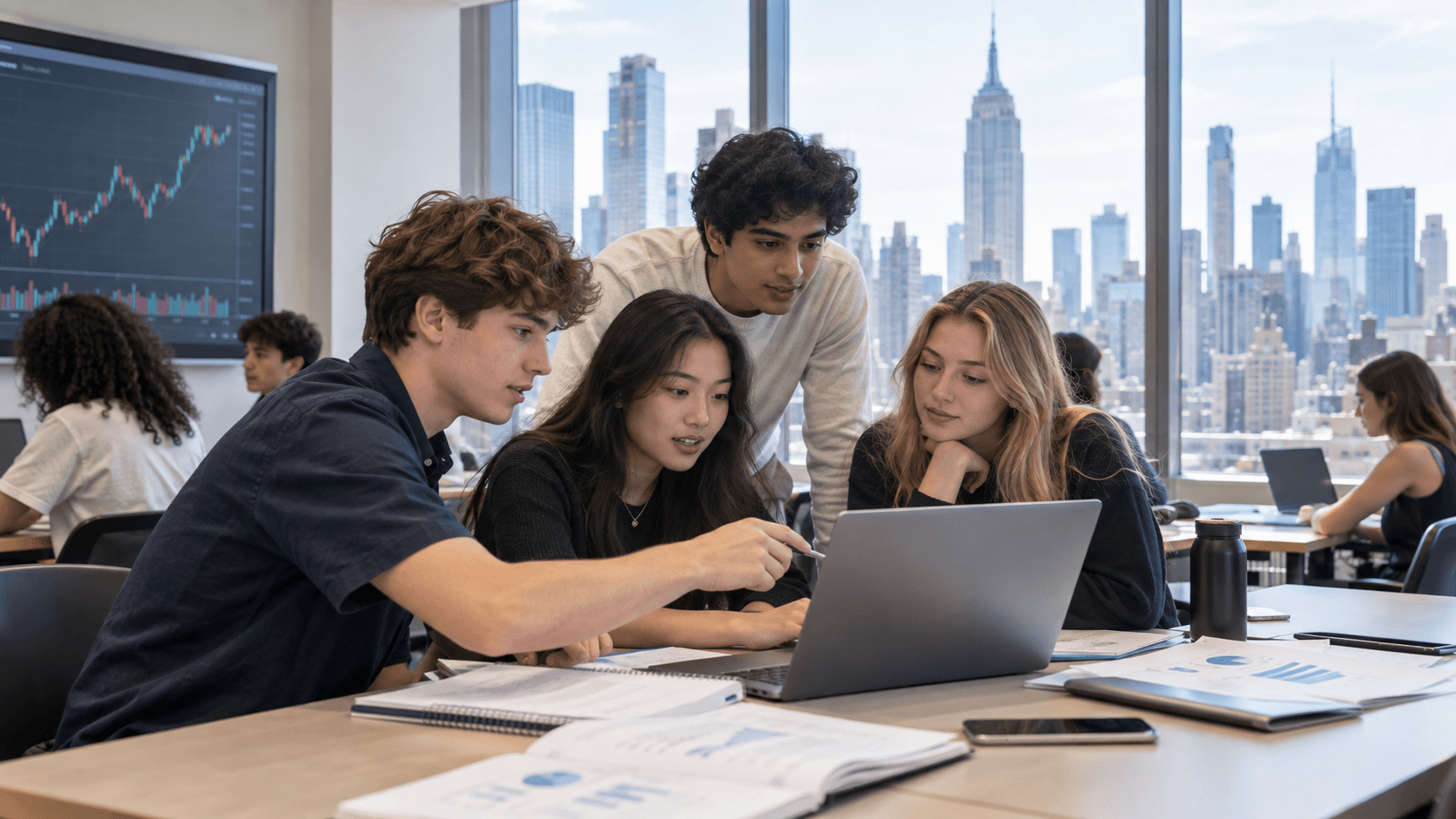 Banking & Finance in New York for Ages 15-18