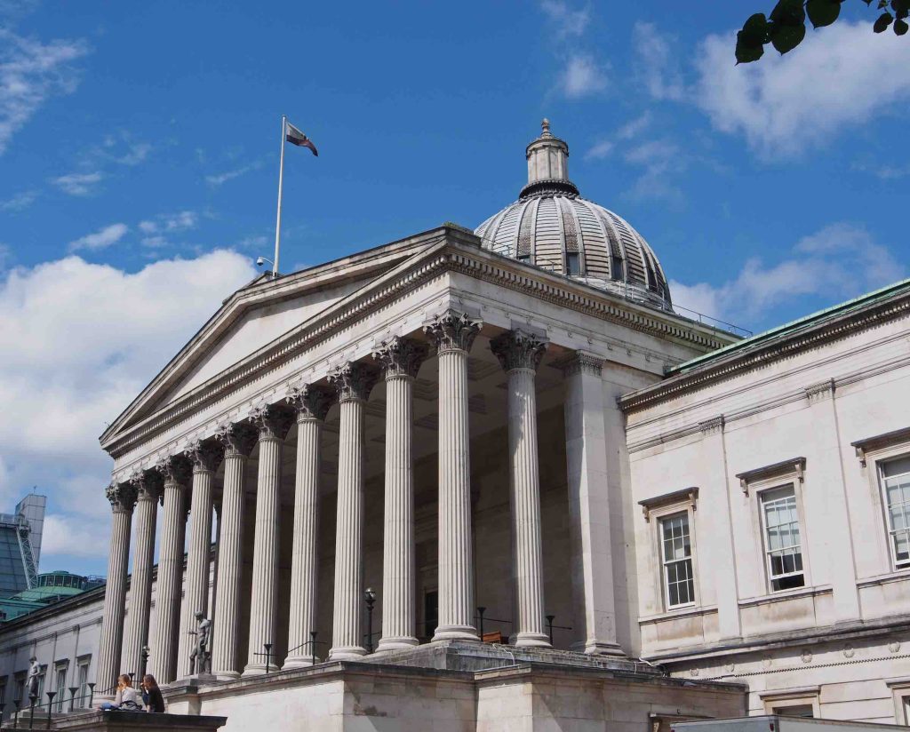 A University College London (UCL) campus building - also a London summer schools host venue